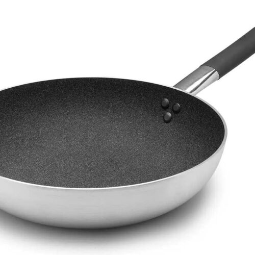 Agnelli Italiaanse Design Wokpan Aluminium - 28 cm