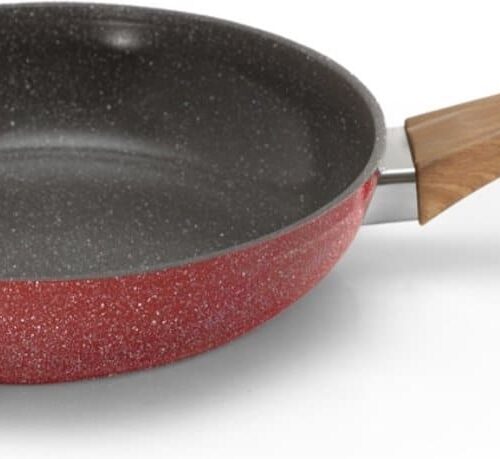 El Rewad Eco Cookware Wok pan 26cm Red Wokpan 26cm Rood 26 Centimeter