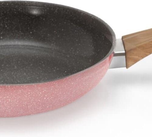 El Rewad Eco Cookware Wok pan 28cm Pink Wokpan 28cm Roze 28 Centimeter
