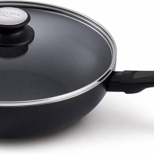 Kitchen Fun Salsa Wokpan met Deksel - Ø 28cm