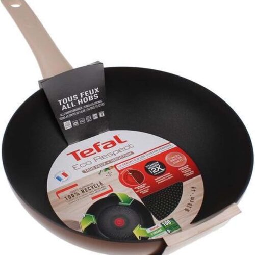 Tefal Eco-Respect Wokpan - Bruin - Ø 28cm - Inductie