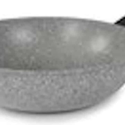 wokpan Flonal, bakpan, koekenpan, voor inductie, gas , elektrisch, keramisch, 28 cm doorsnede.