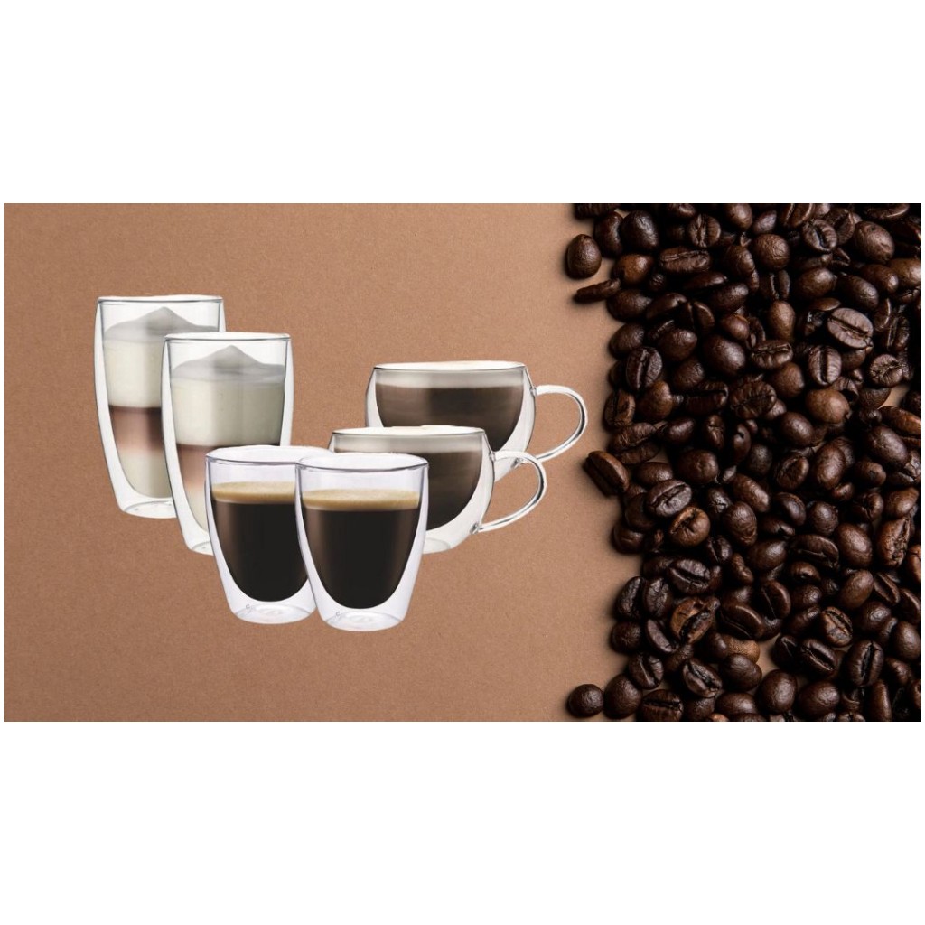 beste dubbelwandige cappuccino glazen