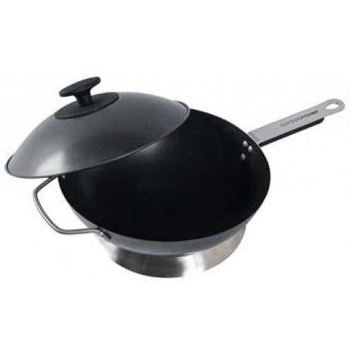 BBQ Accessoire Wokpan incl Deksel