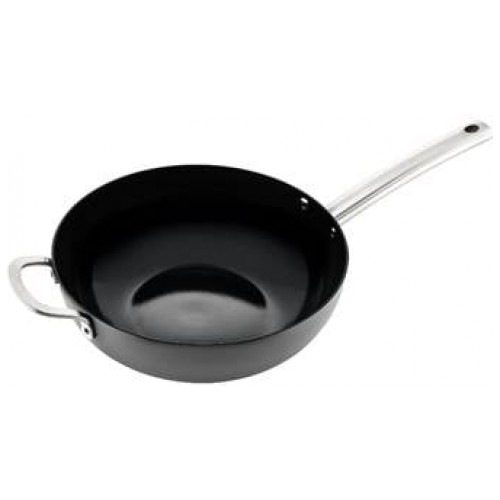 ISENVI Murray keramische wokpan 28 CM - RVS greep