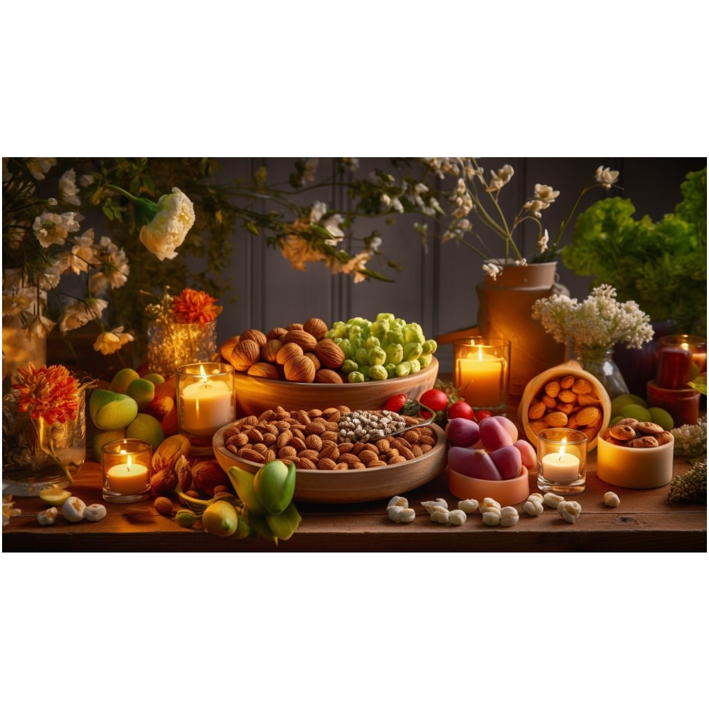 gezonde vegatarische gerechten met noten