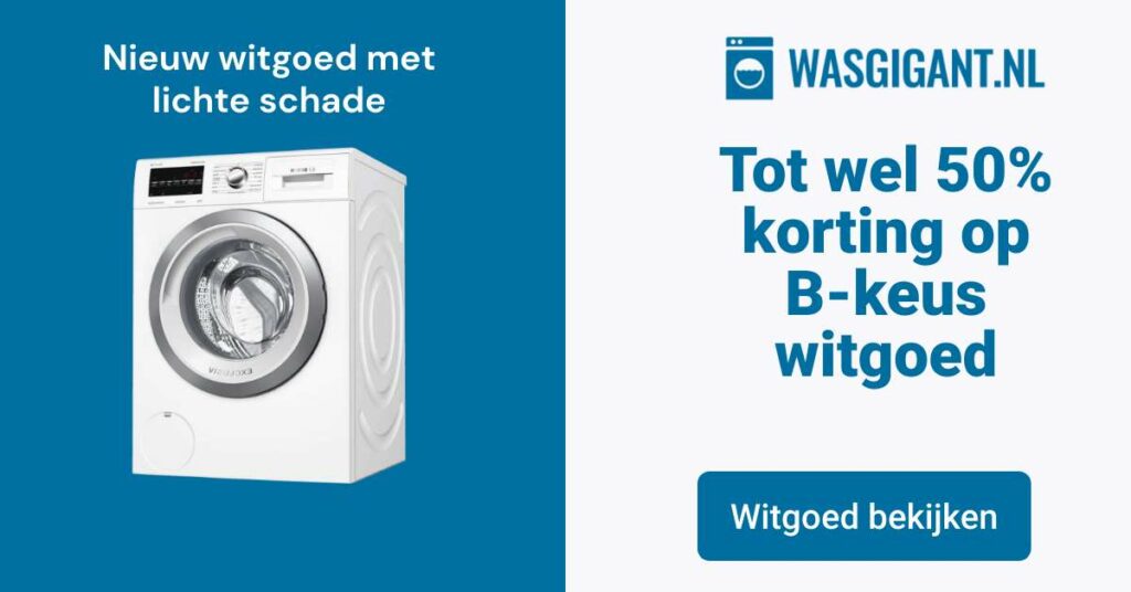 wasgoed met schade kopen