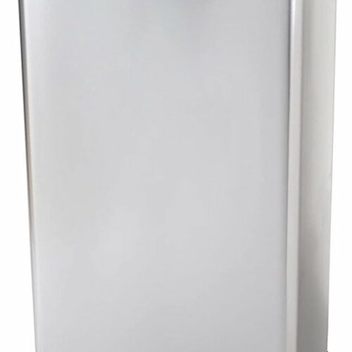Afvalemmer, DECO DUO PEDAL BIN 23+23L, zilver