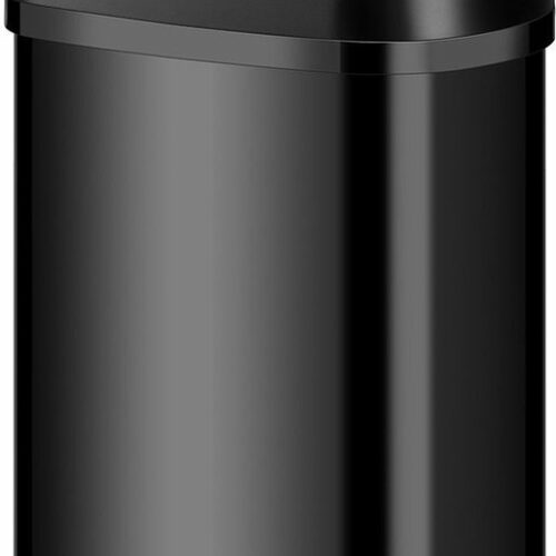 Automatische Prullenbak / Afvalemmer / Sensorprullenbak - 60 Liter - Zwart - Rechthoek