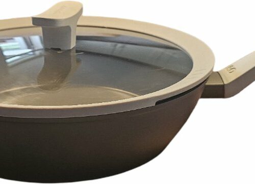 BergHOFF Leo Lite Hapjespan - Sauteerpan Met Deksel Grijs ⌀26cm