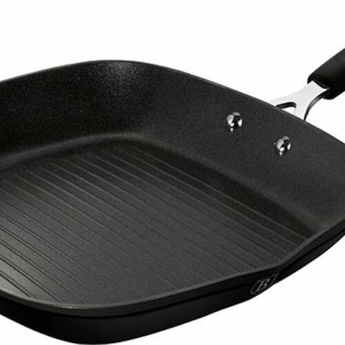 BerlingerHaus Grillpan 28cm Black Professional Line Inductie