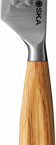 Boska Kaasmes Hard Oslo+ Nr.5 - Voor harde kaas - Extra scherp - Europees eikenhout - Roestvrijstaal