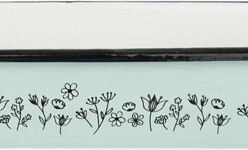 Braadslede Geëmailleerd Rechthoekige Blauw LOUKA 3,2 l, 40x22x6,5 cm - Ovenschaal - Braadpan