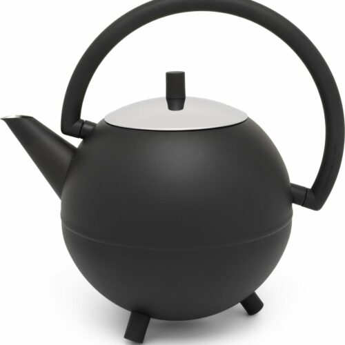 Bredemeijer - Theepot Duet Design Saturn 1,2L mat zwart
