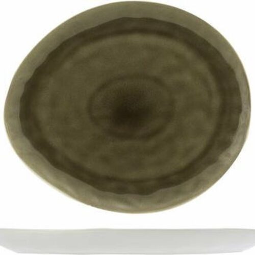 Cosy & Trendy Gebaksbordje Spirit Olive 15 x 11 cm