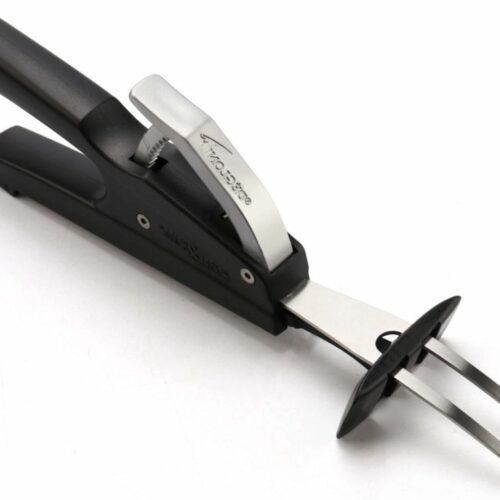 Déglon Gebogen Vork - 2 Tanden - Push & Pull Systeem - Roestvrij Staal