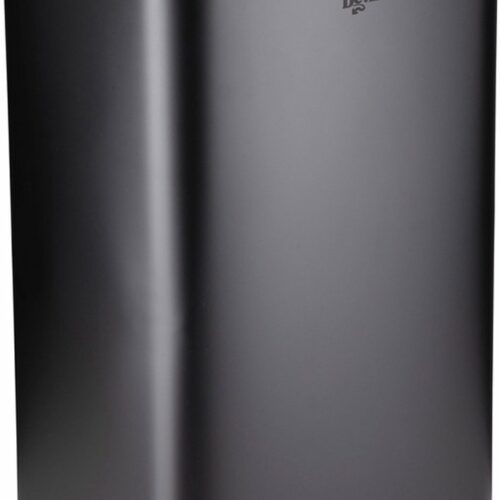 Dirt Devil Pedaalemmer 30 Liter - Afvalemmer Soft Close Mechanisme - Prullenbak met Verwijderbare Binnenbak - voor Keuken en Badkamer - 34,5 x 32,5 x 61,5 - RVS - Zwart