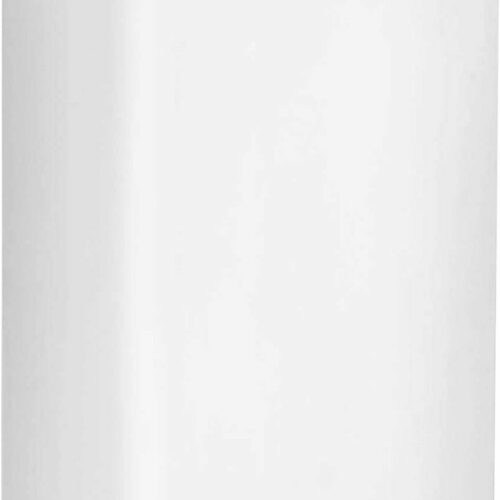 Elegante witte 30L afvalemmer met zachte sluiting en binnenemmer