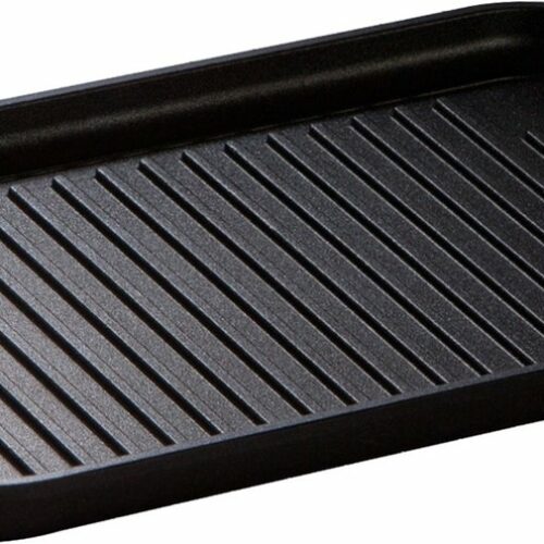 Eurolux Grillplaat met Anti-aanbaklaag - 36.5x21.5 cm - Geschikt voor Alle Warmtebronnen