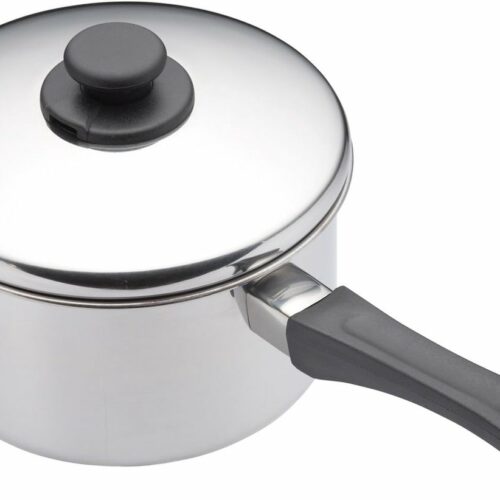 Extra diepe steelpan van roestvrij staal van 12 cm