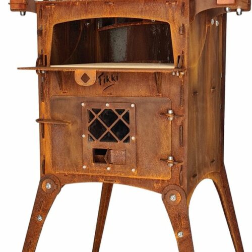 Fikki Outdoor Oven Compact - tuinhaard, barbecue, pizza oven in 1