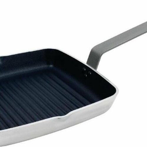 Geribbelde Grillpan / Bakpan - Vogue - 0,9 Liter - 24x24x(H)4,1cm