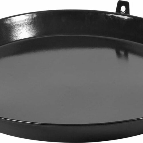 Goodivery ® Ruime Ronde Grillplaat voor Hangende Barbecue, Geschikt voor Diverse Gerechten