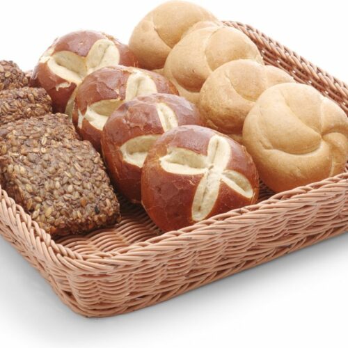 Hendi Broodmand Bruin - Verstevigd met RVS Frame - GN 2/3 - 325x354x(H)65mm