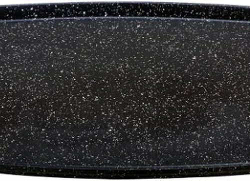 Herzog Hr-5235: 47Cm Met Marmer Gecoate Grillplaat + Effen Oppervlak