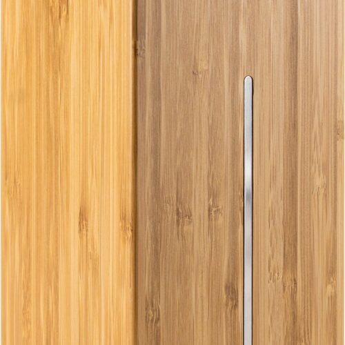 Homey's - Messenblok - Zonder messen - Gemaakt van Bamboe - Messenhouder - Geschikt Voor Alle Soorten Messen