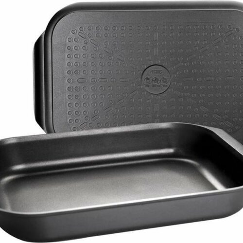 Ibili Braadslede Duo zwart 40 x 26 cm