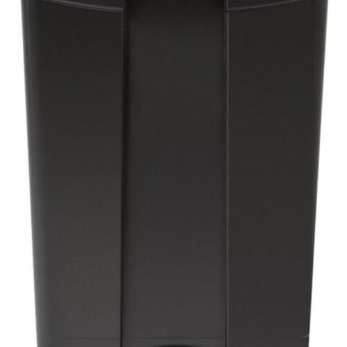 Jantex afvalemmer zwart 87L