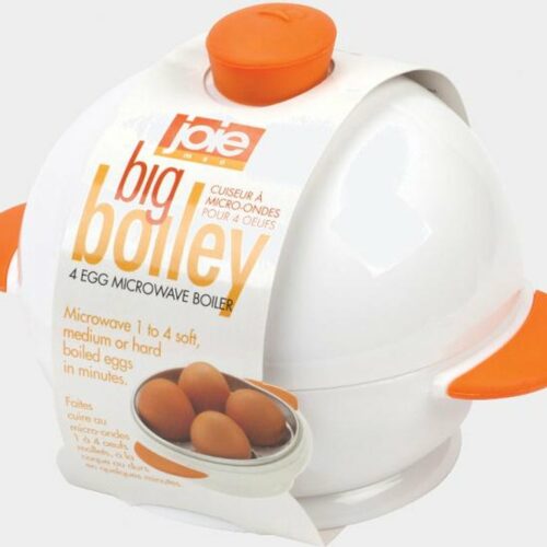 Joie Egg eierkoker voor 4 eieren in magnetron wit 17.5x13.5x12.4cm