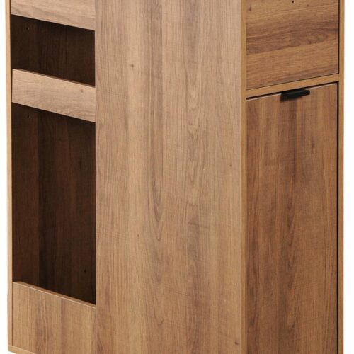 KESPER Keukentrolley met afvalbak, rustiek