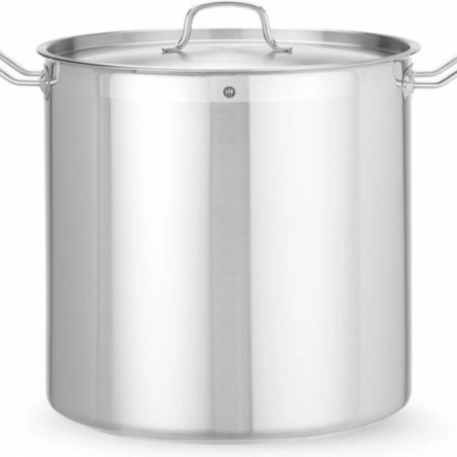 Kookpan hoog met deksel 37 liter