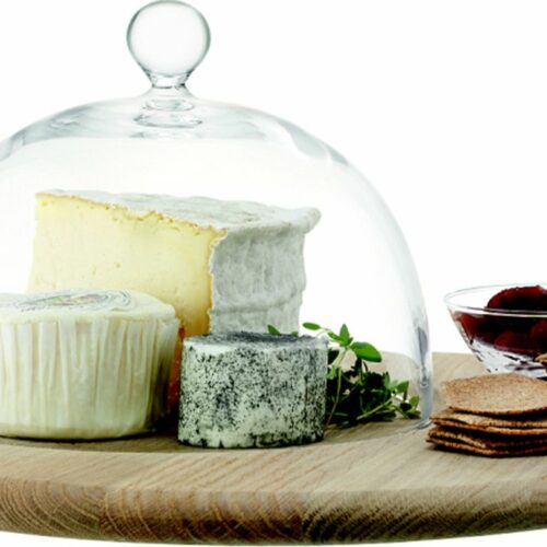 L.S.A. Lotta serveerplank met stolp ⌀ 40 cm