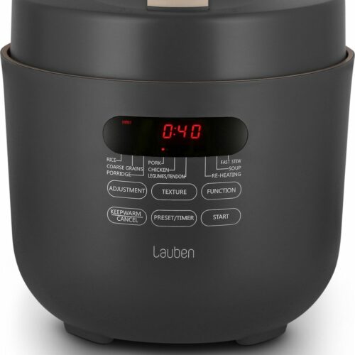 Lauben Multicooker - Snelkookpan - Electrische Snelkookpan Multicooker - 9 Automatische programma's - 5 L - 900W - Zwart