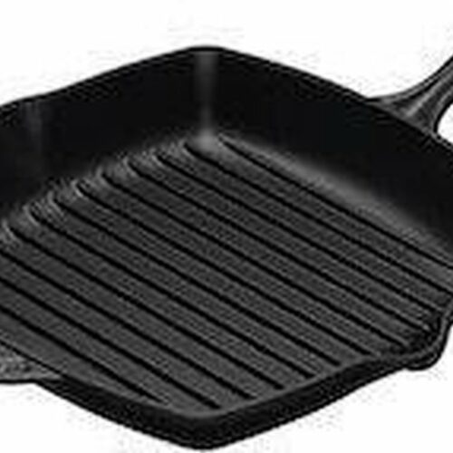 Le Creuset Grillpan - Vierkant - Zwart