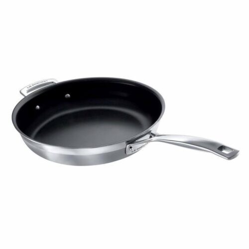 Le Creuset Magnetik Koekenpan - RVS - 24 cm - met anti-kleeflaag