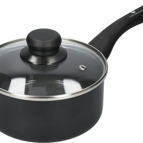 MasterClass Can-to-Pan Keramische Eco Sauspan met anti-aanbaklaag - vervaardigd uit 70% gerecycleerd aluminium 16 cm