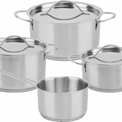 Niceey Pannenset - Voor Alle Warmtebronnen - Pannenset Inductie - Pannensets - 7 Delig