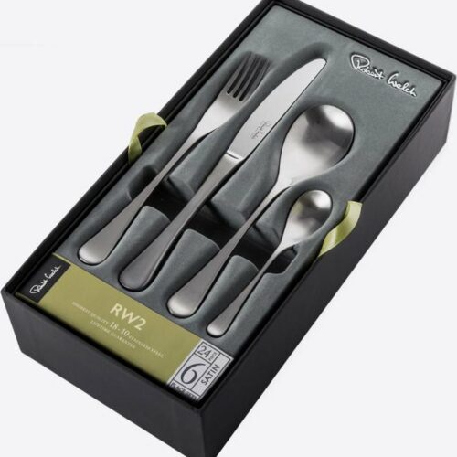Robert Welch RW2 24-delige bestekset uit rvs mat