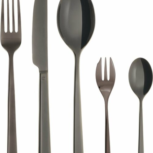 Sambonet Bestekset Linear - Zwart - 30 delig / 6 personen