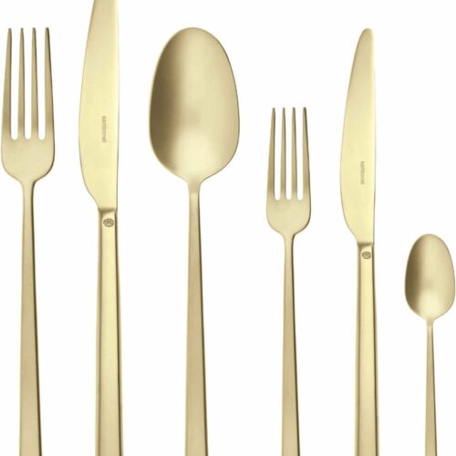 Sambonet Bestekset Rock - Antique Champagne - 36 delig / 6 personen