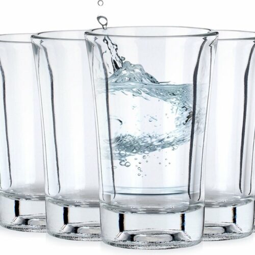 Shotglaasjes Glas 40ml 6 stuks - Set - Shotglazen - Shotglas - Borrelglas