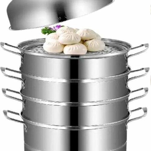 Stoompan - Stoomkoker - Gestoomde Gerechten - 5 Lagen - 30 cm