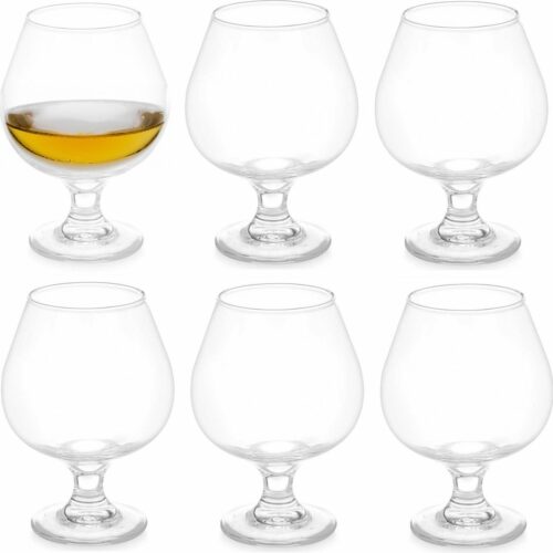 Vivalto Bier glazen - 6x stuks - glas - 500 ml - borrelglas