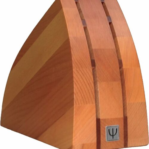 Yaxell Messenblok voor 6 Messen - Beukenhout - Veilig, Compact en Elegant Ontwerp