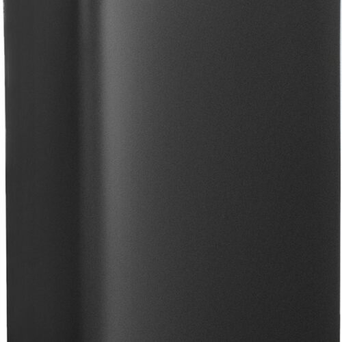 Zomato Prullenbak voor de keuken - 30L afvalemmer met pedaal - pedaalemmer met kunststof binnenemmer - klapdeksel - softclose - geurloos en hygiënisch - zwart