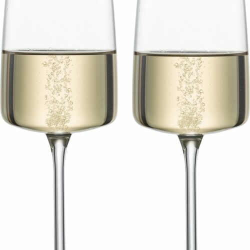 Zwiesel Glas Vivid Senses Champagneglas Light & fresh 77 - 0.388 Ltr - Geschenkverpakking 2 glazen